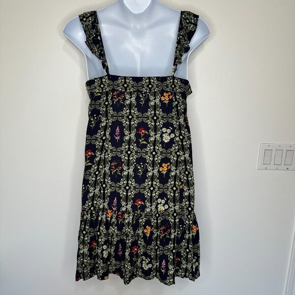 Agua Bendita Target Sundress 2XL Blue Botanical Floral - Picture 2 of 12